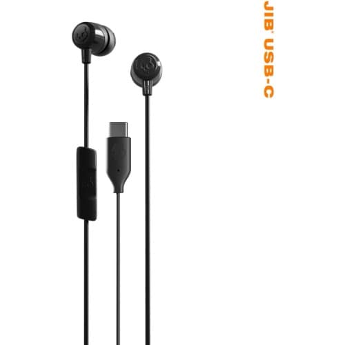 Jib Usb-c Wired Earbuds With Noise Isolating Fit - Black - View 4