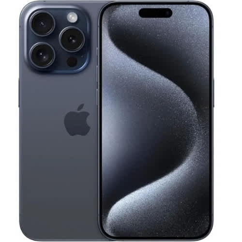 iPhone 15 Pro - 6.1" - 256GB ROM - 8GB RAM – Single Sim - iOS 17 - 3274mAh - Blue Titanium - View 3