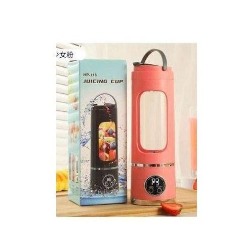 Portable Rechargeable Juicing Cup – Pink - View 3