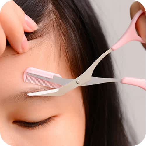 Mini Brow Class Cutting Scissors With Comb Grooming Tools - View 3