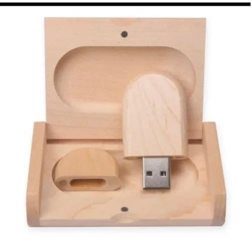 Bamboo Wood Usb 2.0 Flash Drive – 16gb