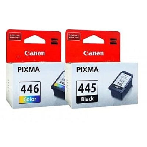 445 Black + 446 Tricolor Ink Cartridges For Canon Printer - View 2