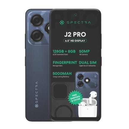 J2 Pro - 4G - 6.5'' - 128GB ROM - 8GB RAM - Dual SIM - Fingerprint - 5000mAh - Blue - View 1