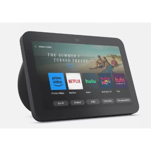 2023 Echo Show 8 Smart Display With Alexa - 3rd Gen - Charcoal - View 1
