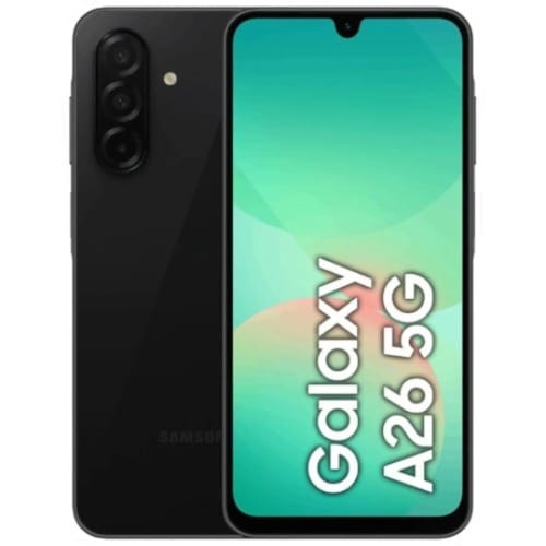 Galaxy A26 5g - 6.7" - 6GB RAM - 128GB ROM - Dual Sim - 5000mAh - Black - View 1