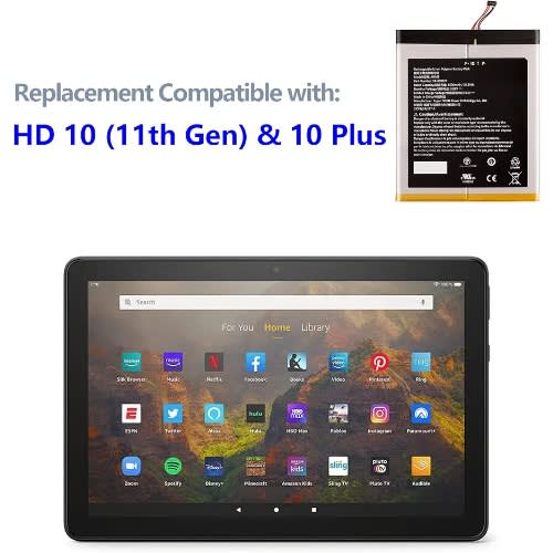 Amazon Fire Hd 10 (11th Generation, 2021) | Fire Hd 10 Plus (11th Generation, 2021 Battery - View 2