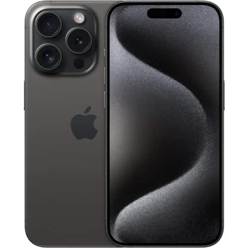 iPhone 15 Pro - 256GB Black Titanium - 1 Physical Sim + 1 Esim - 3274mAh - Renewed
