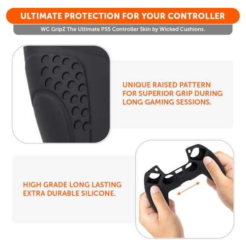Silicone Cover For Ps5 Controller Pad - View 4