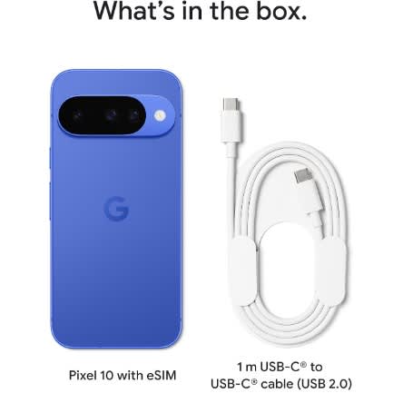 Pixel 10 5G - 6.3"OLED - 128GB ROM - 12GB RAM - Nano SIM - Fingerprint - 4970mAh - Indigo - View 4