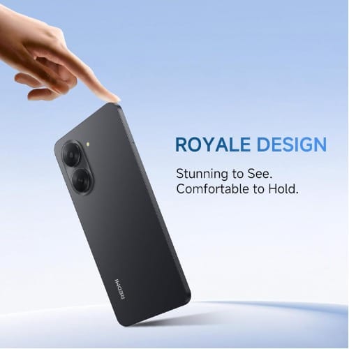 Redmi A7 - 6.88" - 64GB ROM - 3GB+3GB RAM - 4G Dual SIM - Fingerprint - 5200mAh - Black - View 4