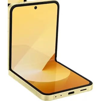 Galaxy Z Flip 6 - 6.7" - 512GB ROM - 12GB RAM - 5G - Single Nano Sim + eSim - 4000mAh - Yellow - View 2