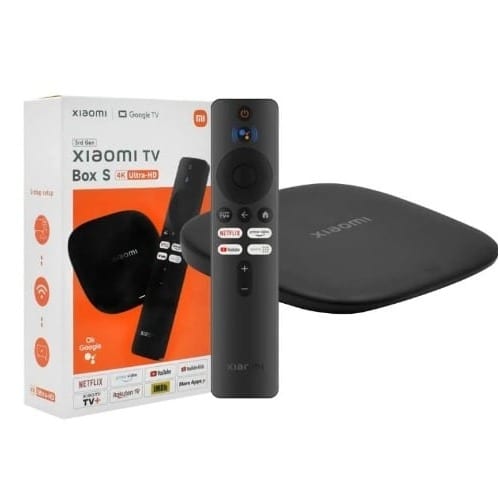 Xiaomi Tv Box S 3rd Gen 4k Uktra Hd Multimedia Device - mdz-32-aa - Black - View 3