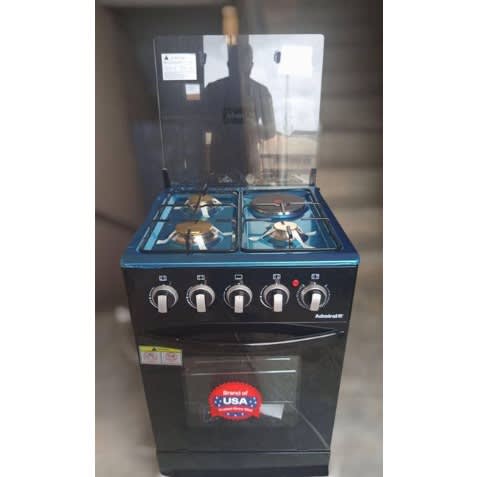 Admiral Gce50b1e 50×50 (3 + 1) Gas Cooker – Black - View 3