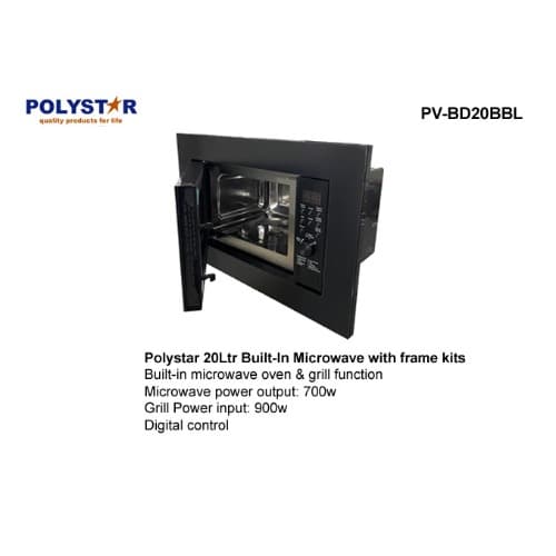 Built-in Microwave Oven & Grill Function - 20L - View 1