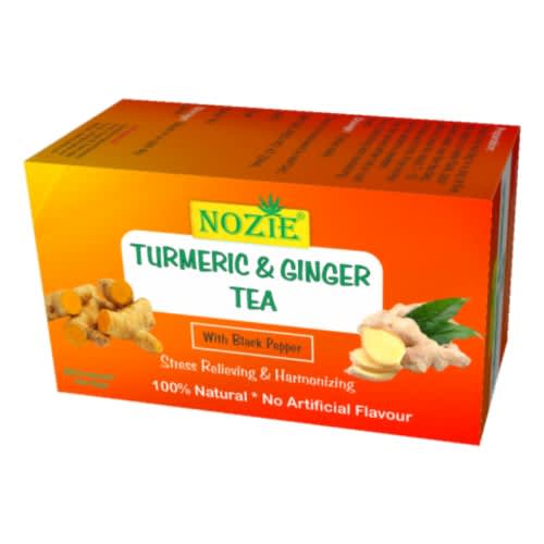 Nozie Turmeric Ginger Tea -20 Tea Bags - View 3