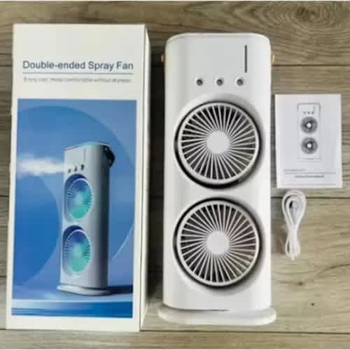 Portable Air Cooler Double-head Mist Fan - View 4