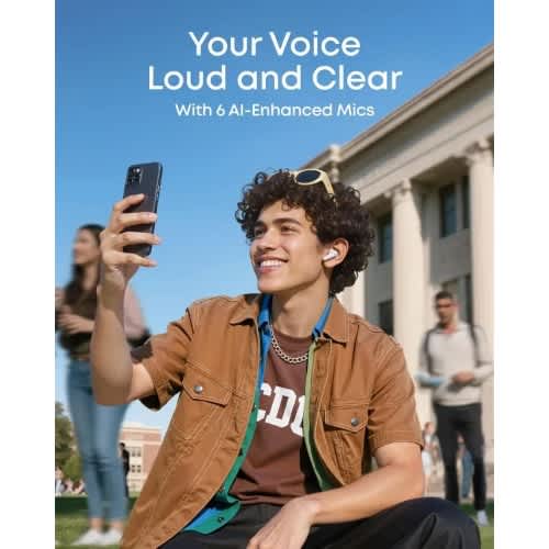 Soundcore R60i, Real-time Adaptive Noise Cancelling - View 3