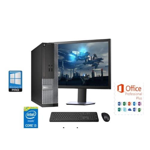 Optiplex 3020 - Core i3 - 8GB RAM - 500GB HDD - Ms Office 2016 Pro 22" - Win 10pro