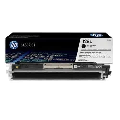 Toner Cartridge – Ce310a - 126a - Black - View 3