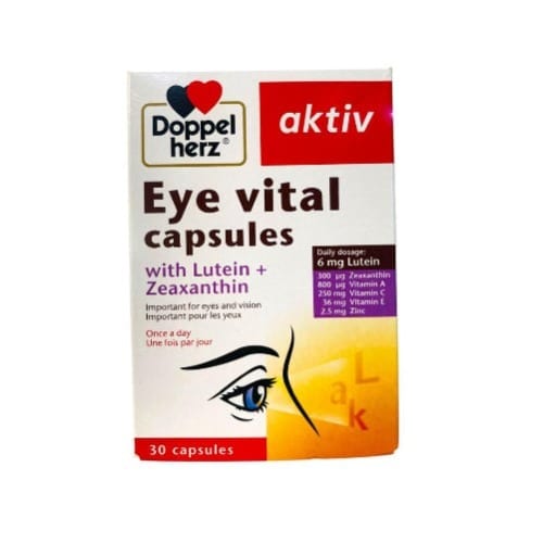 Aktiv Eye Vital Capsules With Lutein + Zeaxanthin -30 Capsules - View 2