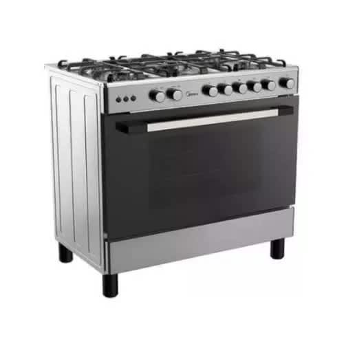 Inox 5 Burner Gas Cooker - 36lmg5g030 - View 3