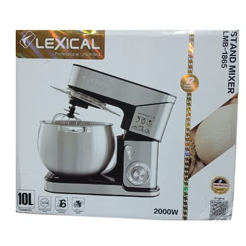 LEXICAL STAND MIXER 10L - 2000W - Grey - View 2