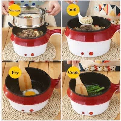 Nonstick Electric Fryer And Cooker- 1800w- 1.8l - View 2