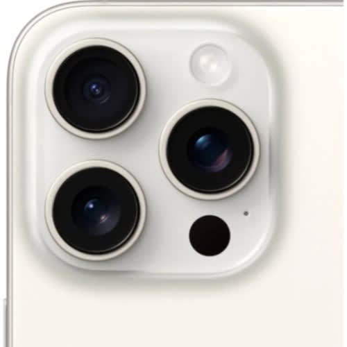 iPhone 15 Pro Max - 6.7" - 512GB ROM - 8GB RAM – Single Sim - iOS 17 - 4441mAh – White Titanium - View 3