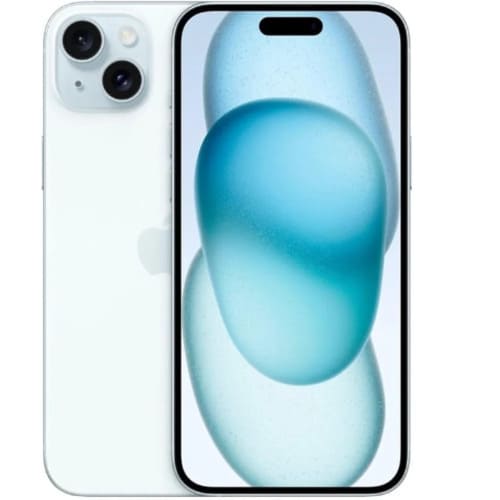iPhone 15 Plus - 6.7" - 128GB ROM - 6GB RAM - Single Sim - iOS 17 - 4383mAh – Blue