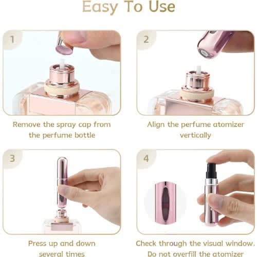 Perfume Atomizer Spray Bottle - 5ml - View 2