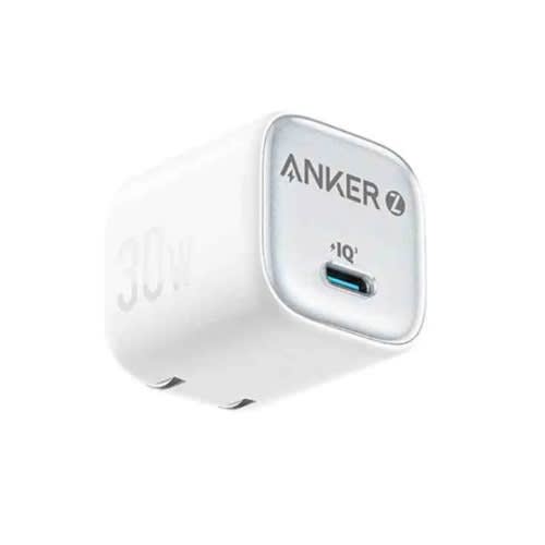 Anker - 30W - USB Type-C Charger - White - View 2