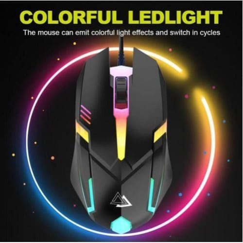 Mechanical Wired Luminous Gaming Keyboard And Mouse Perfect Set - View 4
