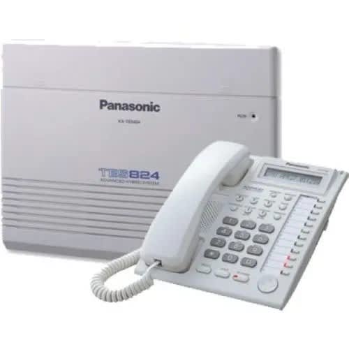 Panasonic Kx-tes 824 Advanced Hybrid Pbx - 8 Extension Configuration 1 - View 3