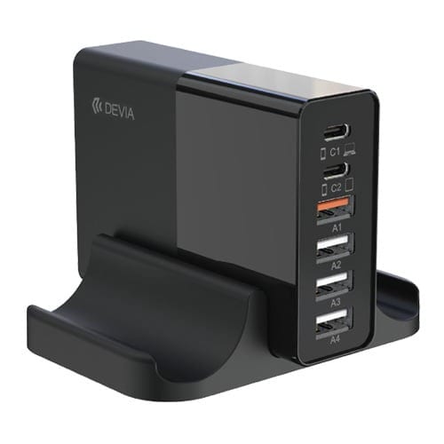 Devia Multi-port Desktop Charger - 80w