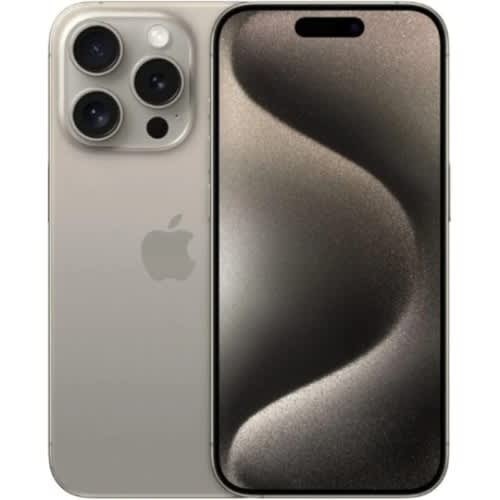 iPhone 15 Pro - 6.1" - 128GB ROM - 8GB RAM – Single Sim - iOS 17 - 3274mAh - Natural Titanium - View 3