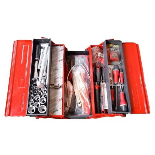 Mechanic's Hand Tools Box Set In Case With 12 Points Sockets - View 3