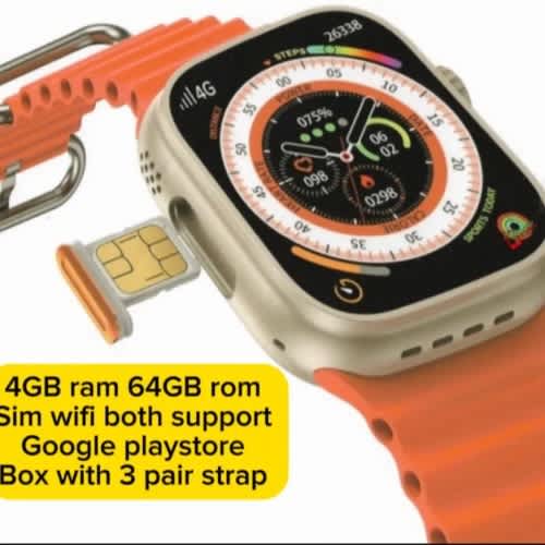 Sim Add Smartwatch Ultra Sim Card And Wifi Smartwatch | Konga