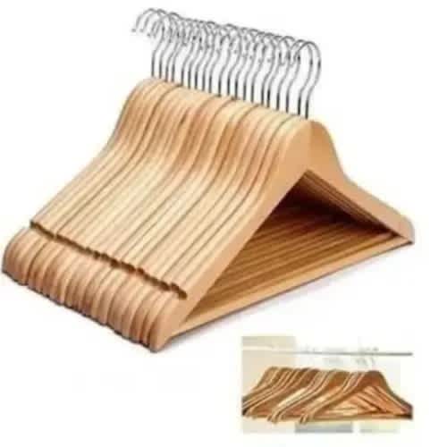 Wooden Hanger - 10 Pcs