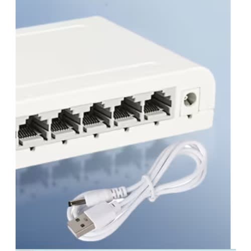 5-port Gigabit Rj45 Ports Compatible With 10/100/1000mbps Network Ports - 1pcs - View 3