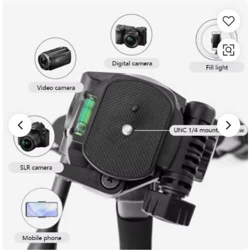 Kinfuto Flexible Folding Tripod Stand Compatible With Video Phones And Digital - View 3