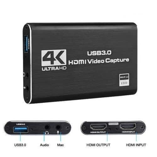 4k 1080p Hdmi To Usb 3.0 Video Capture Card Streaming Game Live With Loop For Obs - View 2