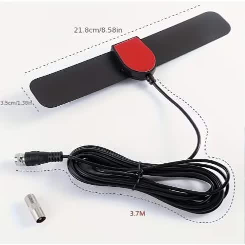 Smart Tv Digital Antenna - Supports 360° Reception Of All 4k Tv Channels - View 4