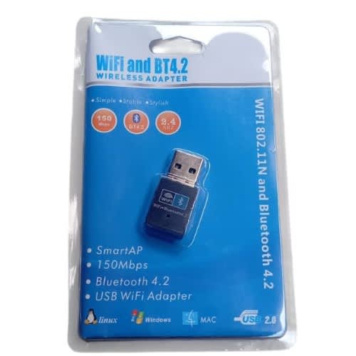 Smartap 150mbps Bluetooth And 4.2 Usb Wifi Adapter - View 2
