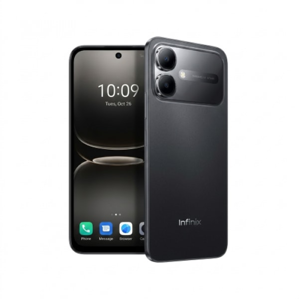 Infinix Smart 20- 6.6"- 4g Lte-4gb Ram - 128gb Rom - 5000mah - Black - View 3