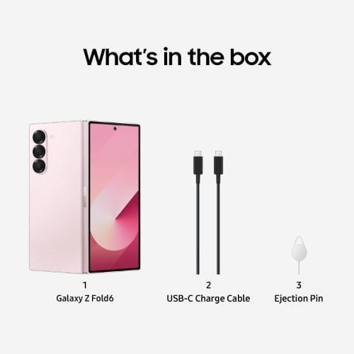 Galaxy Z Fold 6 - 5g - 7.6" - 256GB ROM - 12GB RAM  - 4450mAh - View 10