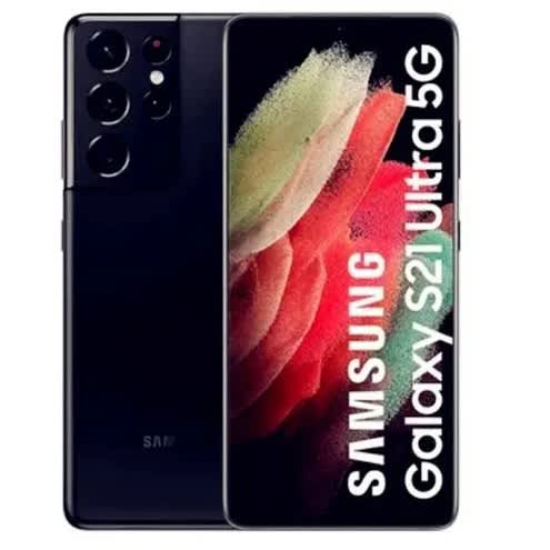 Galaxy S21 Ultra 5g - 6.8" -128GB ROM - 12GB RAM-Single Sim -5000mah + Pouch & Screen Guard-Navy Blue