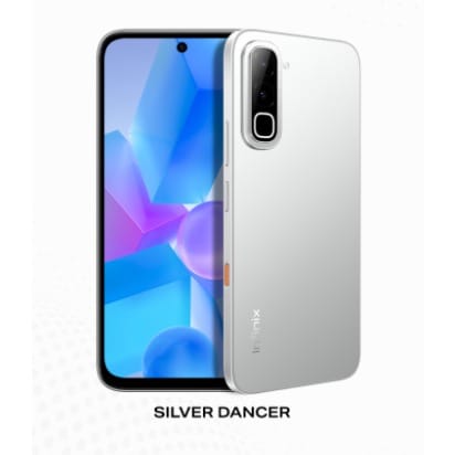 HOT 70 - 6.78" - 128GB ROM - 4+4GB RAM - 4G Dual SIM - Fingerprint - 6000mAh - Silver Dancer - View 3