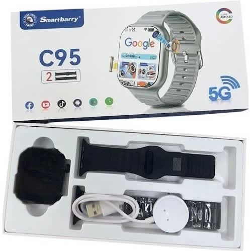 Smartbarry C95 Super Amoled Smart Watch With Sim - View 2