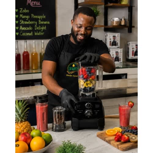 Mighty Crusher 3-in-1 Kitchen Blender With Grinder – Glass Jar - 3500w - View 2