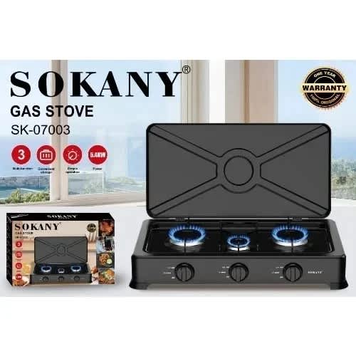 Sokany Gas Stove 3 Burner - View 3